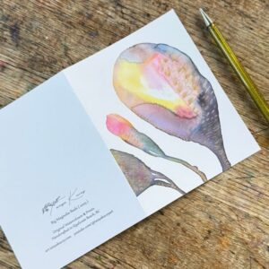 Big Magnolia Buds art card at https://art.tanyakucey.com