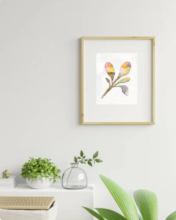 Abstract Magnolias 1. Art print wall decor by shop.tanyakucey.com