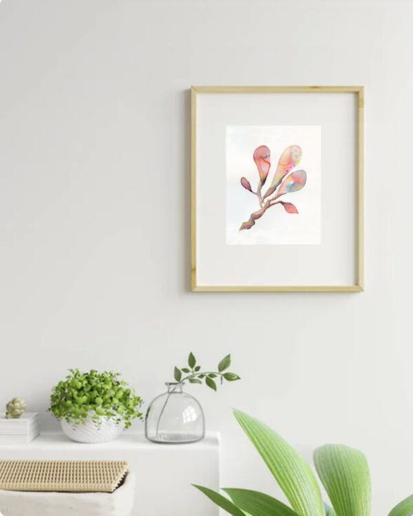 Abstract Magnolias 2. Art print on wall by shop.tanyakucey.com